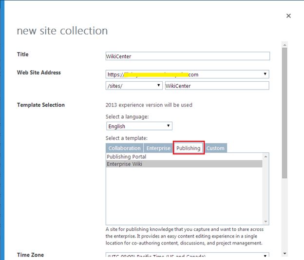 Enterprise Wiki Template